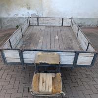 Carretto Per motocoltivatore Trattorino