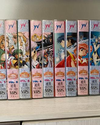 VHS MAGIC KNIGHT RAYEARTH - serie completa