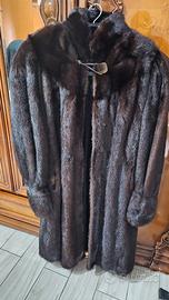 Vera pelliccia visone canadese blackglama