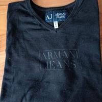 Maglietta ARMANI JEANS cotone nera donna T.44