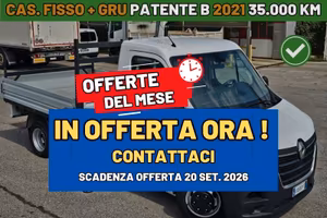 Renault Master T35 Con Gru e Radiocomando