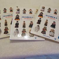 Nr. 3 libri "bambole da collezione"