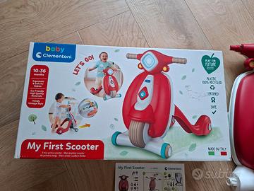 My first Scooter Primi Passi Clementoni 10-36 mesi