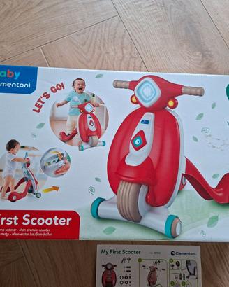 My first Scooter Primi Passi Clementoni 10-36 mesi