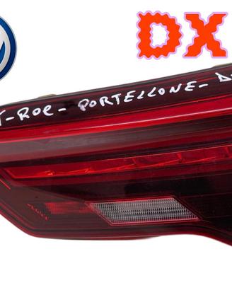 FANALE POSTERIORE DX A LED INTEGRATO NEL PORTELLON