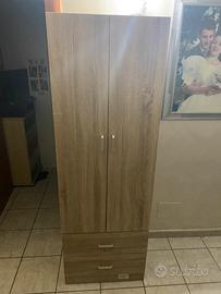 Armadio 2 ante 2 cassetti