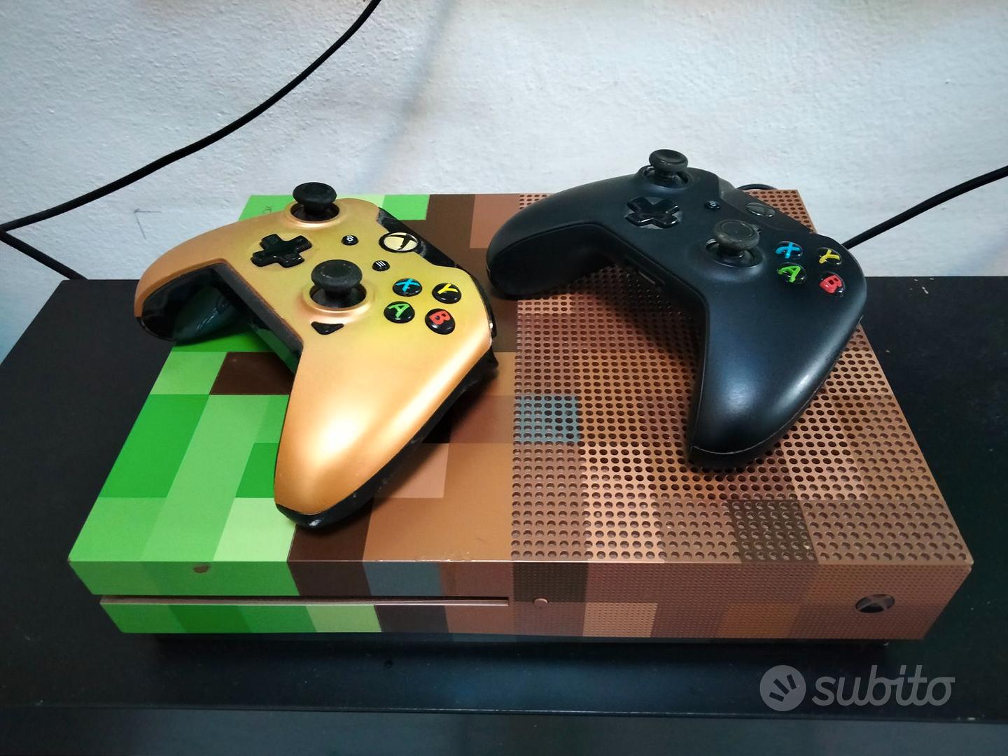 X Box One S 1Tb Minecraft Edition Console e Videogiochi In vendita a