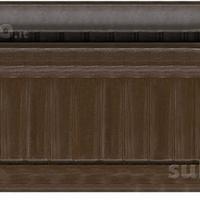 Fioriera Rettangolare SIMIL LEGNO - Cm 95x47x39H