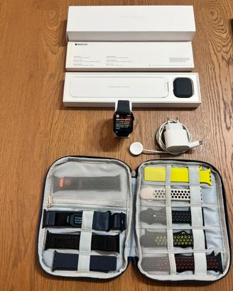 Apple Watch Series 7 45mm GPS +cinturini+alimentat
