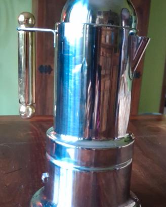 RCaffettiera kontessa in acciaio serie oro 6 tazze