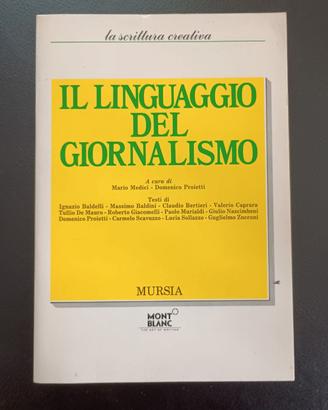 Libro - il linguaggio del giornalismo