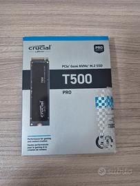 T500 crucial Pcle Gen4 NVME M.2 SSD