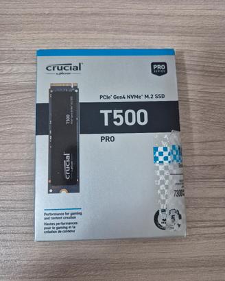 T500 crucial Pcle Gen4 NVME M.2 SSD