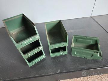 scatole  cassette plastica impilabili