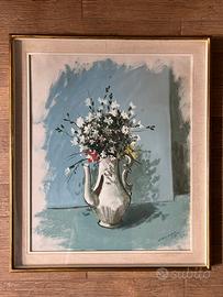 Quadro vaso di fiori d'arredamento
