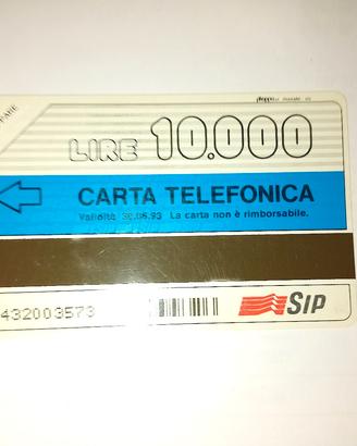 Scheda telefonica