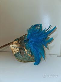 🎭 INIMITABILE ! Maschera Veneziana Artigianale