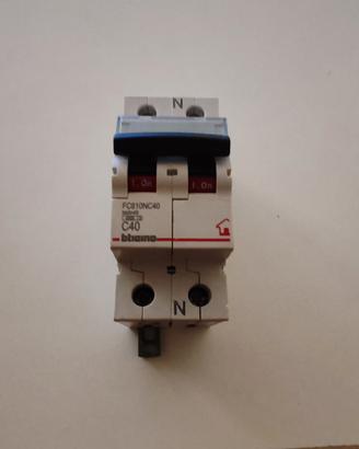 magnetotermico btcino c40