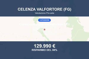 Immobile in asta di 34225 m² a Celenza Valfortore