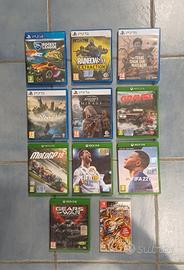 Lotto Giochi (Ps4, Ps5, Nintendo Switch, Xbox One)