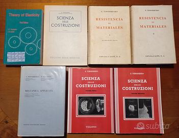 N. 5 opere di Timoshenko (Stanford University)