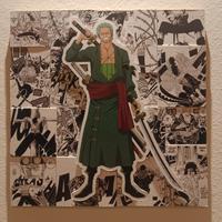 quadro manga Roronoa Zoro One Piece 