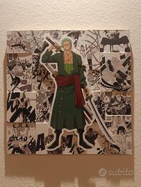 quadro manga Roronoa Zoro One Piece 