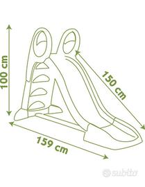 Scivolo Smoby KS Water Fun 1,5 mt