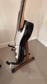 Chitarra elettrica Rock Jam+ supporto