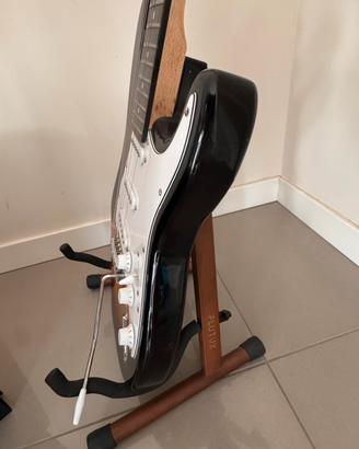 Chitarra elettrica Rock Jam+ supporto