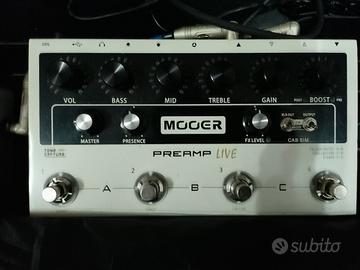 Pedaliera Mooer Preamp Live