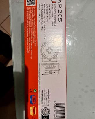  2 altoparlanti x auto  nuovi da scartare co
