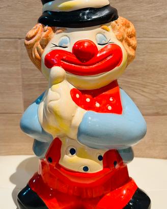 Salvadanaio Vintage Pagliaccio - Anni 70/80