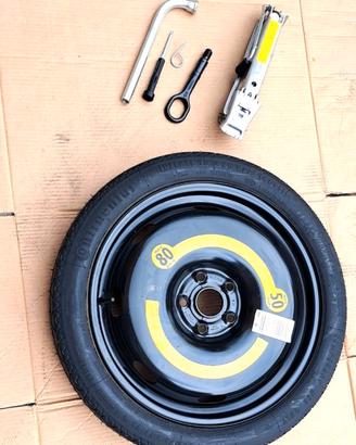 ruotino 125/70 r18 vw audi