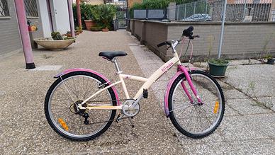 bicicletta 24 pollici B-twin nature 