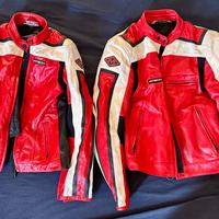 Coppia Giubbotti moto pelle MTech uomo/donna
