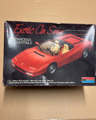 Nuovo Model kit 1:24 Ferrari Convertibile