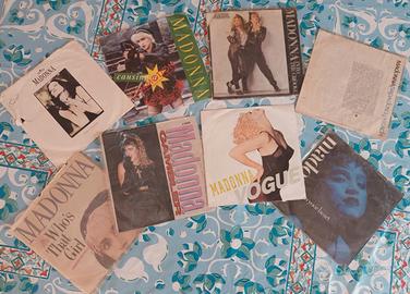 8 Vinili 45 giri madonna