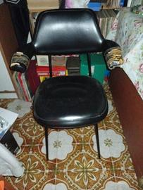 sedia anni 60 ufficio 