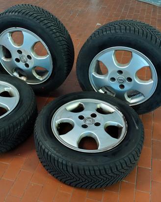 Cerchi in lega Opel +gomme nuove 4 stagioni
