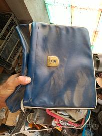 borsa piaggio laterale blu ciao bravo si nos