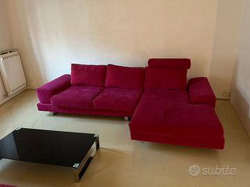 Divano Dondi Salotti rosso