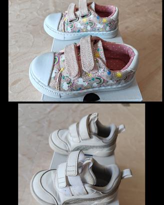 scarpe bambina numero 22