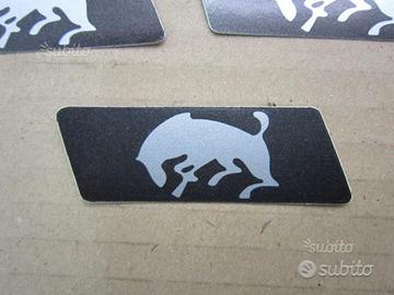 Decalco targhetta adesiva Carter Motore Fantic