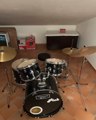 Batteria Acustica Mapex Tornado completa