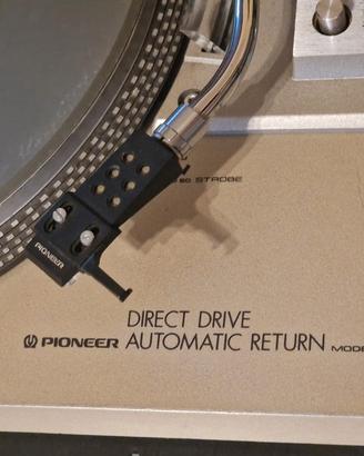 Pioneer PL 518 Giradischi top vintage + Ortofon 