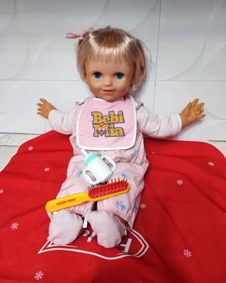 bambola baby mia funzionante