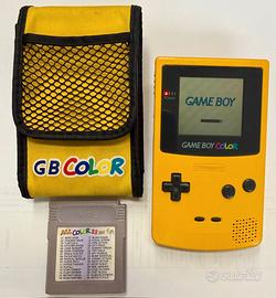 Console Nintendo Game boy Color Giallo