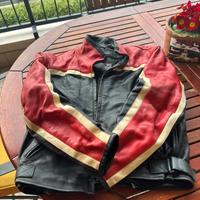 Giubotto  moto in pelle