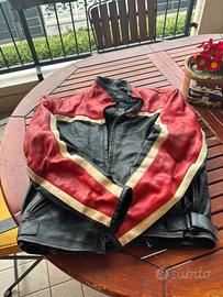 Giubotto  moto in pelle